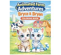 Animated Farm Adventures Bryce & Bryan Coloring Book: Animated Farm Adventures Series