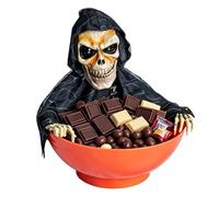 Animated Skeleton Candy Holder, Halloween Candy Bowl For Home Decor