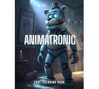 Animatronic Cool Coloring Book: Ideal for artists of all ages, this pages offers a unique way to unwind and explore the intersection of art, nature, and robotics.