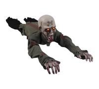 Animatronic Ghost, Crawling Halloween Decoration, Voice Activated, Glowing | Animatronic Ghost, Crawling Halloween Prop, Voice Activated Design, Glowing Eyes, Moving Decoration for Party Home Outdoor