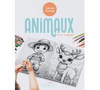Animaux de la campagne: Livre de coloriage