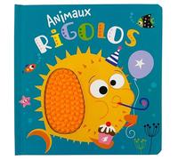Animaux rigolos: Livre a toucher en silicone