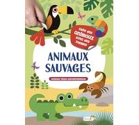 Animaux sauvages: Crée des animaux avec des formes