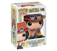 Animazione POP: Portgas D. Ace - One Piece (Una Pezza) - Figura da collezione - Idea regalo - Merchandising ufficiale - Per adulti - Fan di anime Tagli UnicaABS