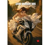 ANIME: A colouring book for children, teenagers, and adults