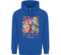 Anime A Girl Who Loves Elves Natale Xmas Uomo Felpa