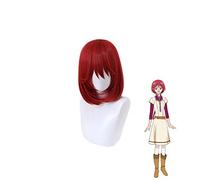 Anime Akagami no Shirayukihime Shirayuki Donne Parrucca corta rossa Costume Cosplay Resistente al calore Parrucche sintetiche per capelli MZ-1487