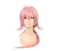 Anime Apocrypha Fate/go Astolfo Cosplay Wig Long Pink Braiding Hair Synthetic Halloween Costume Party Play Wigs For Women