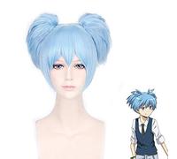 Anime Assassination Classroom Shiota Nagisa Coda di cavallo Parrucca Cosplay Costume Ansatsu Kyoushitsu Capelli sintetici Parrucche da festa di Halloween PL-417