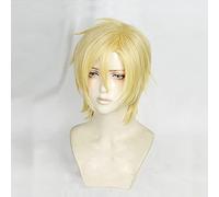 Anime Banana Fish Ash Lynx Parrucche Aslan Jade Callenreese Parrucca Cosplay Capelli Sintetici Resistente Al Calore + Protezione Parrucca