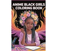 Anime black girls coloring for kids