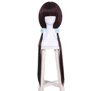Anime Blend S Maika Sakuranomiya Lungo dritto 95 cm Resistente al calore Capelli sintetici Accessorio Cosplay Festa di Halloween + Parrucca solo parrucca