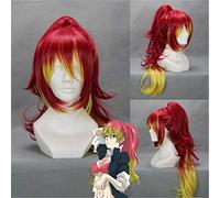 Anime Blue Exorcist Women Kirigakure Shura Parrucche Cosplay Ao No Exorcist Giochi di ruolo Kirigakure Shura Long Chip Coda di cavallo Parrucca per capelli