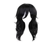 Anime Boku No Hero Academia Shouta Aizawa Parrucca Costume Cosplay My Hero Academia Capelli Mossi Neri Parrucche Per Feste Di Halloween