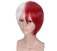 Anime Boku No Hero Academia Uniforme Scolastica Vestito Da Donna Cravatta + Maglietta + Gonna/Pantaloni + Giacca My Hero Academia Costumi Cosplay Uomo Xl Shoto Todoroki Parrucca 2
