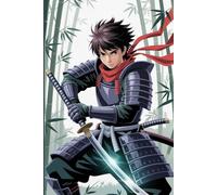 Anime Boy Journal: 6x9inch 100 page lined notebook for personal and creative reflections