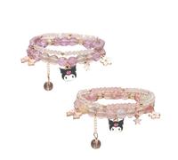 Anime Bracciale, Bambini Animato Accessori Pendente Braccialetto Con Ciondoli Gioielli Moda Gatto Braccialetti Cartoon Charm Braccialetto per ragazze e donne Regali(cute), Acciaio inossidabile