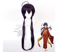 Anime Bungo Cani Randagi Kyouka Izumi Kyoka Lunghe Coda di Cavallo Parrucca Costume Cosplay Resistente Al Calore Capelli Sintetici Donne Parrucche Del Partito