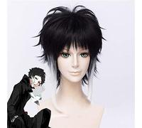 Anime Bungo Stray Dogs Ryunosuke Akutagawa Parrucche Cosplay Ryuunosuke Parrucca sintetica resistente al calore Pelucas
