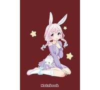 Anime Bunny Girl Notebook: Lined College Ruled Paper, Planner, Diary, Journal, 6x9 120 Pages, Matte Finish Cover