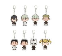 Anime Cartoon 8Pcs Kaiju Anime no 8 Portachiavi Hibino Kafka Ciondolo Y2K Creativo Nuovo Studente Scuola Borsa Portachiavi Accessori Regalo