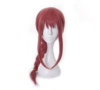 Anime Chainsaw Man Makima Cosplay Wigs Long Bangs Ponytail Braids Hair Party Costume Role Play Woman Wig
