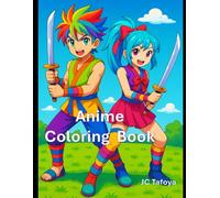 Anime Character Coloring Book