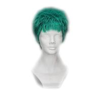 Anime Coer Wig. Anime Roronoa Zoro Parrucche Un Pezzo Breve Verde Soffice Resistenza al Calore Fibra Capelli op Cosplay Parrucca Pelucas
