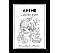 Anime Coloring Book