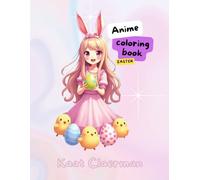anime coloring book Easter