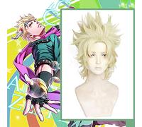 Anime Comic JoJo's Bizarre Adventure Parrucche Cosplay Caesar Anthonio Zeppeli Parrucca cosplay Capelli sintetici resistenti al calore