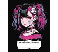 Anime Composition Notebook: Manga Girl Themed Aesthetic For Girls