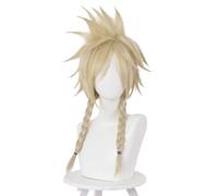 Anime Cosplay Claude FF7 Cloud Strife Parrucca, Capelli Intrecciati Bionda per Partito Quotidiano Halloween Cosplay Parrucche