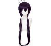 Anime Cosplay Izumi Kyouka Parrucca, Donne Viola Doppia Coda Treccia Capelli Lunghi per Halloween, Partito, Carnevale, Vita Notturna, Concerti, Matrimoni