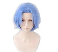 Anime cosplay Parrucca Anime. Sk8. La Infinity Langa Hasegawa Cosplay Parrucca Hasegawa Ranga Blu Breve Parrucche sintetiche resistenti al calore + Parrucca