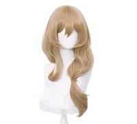 Anime cosplay parrucca Genshin effetto Lisa Cosplay donna lingerie natale parrucca cosplay anime cosplay parrucche sintetiche resistenti al calore Halloween + parrucca cappuccio