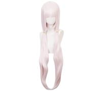 Anime Cosplay Parrucca Per Chocola Vaniglia Lunga Resistente Al Calore Parrucche Sintetiche Per Halloween Costume Festa Gioco Di Ruolo (Pink)
