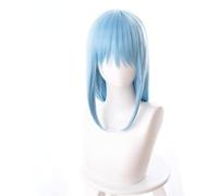 Anime Cosplay Rimuru Tempest Parrucca, Tensei Shitara Slime Datta Ken Blu Lunghi Capelli Lisci Per Halloween, Partito, Carnevale