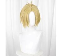 Anime Cosplay Sakamoto Days Asakura Shin Wig Golden Men Short Wig Party Wig