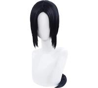 Anime Cosplay Uchiha Itachi Parrucca Nera Lungo Rettilineo Parrucche con la Frangetta Degli Uomini di Gioco Del Partito di Halloween Parrucca Protezione Della Parrucca