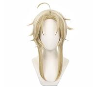 Anime Cosplay Wig for Game Honkai Star Rail Cosplay Wig Long Purple Red Hair for Girls and Women with Free Wig Cap (Yanqing)