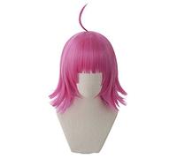 Anime Cosplay Wig for Tennouji Rina Cosplay Wig,Short Rose Red Wig Synthetic Hair,Halloween Costume cosplay for Christmas Carnival Party