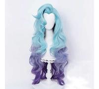 Anime Cosplay Wig,Seraphine Wig,Gradient long wave Wig,with Free Wig Cap for Christmas Carnival Party Halloween Cosplay Wig (colore :Style 3)