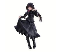 Anime Date A Live Figure Tokisaki Kurumi Black Dress Figure Girl Model Statue Ornamenti Giocattoli Bambola Regali per i fan degli Anime 20 cm
