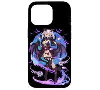 Anime Demon Girl Japanese Aesthetic Waifu Kawaii Otaku Art Custodia per iPhone 16 Pro