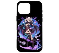 Anime Demon Girl Japanese Aesthetic Waifu Kawaii Otaku Art Custodia per iPhone 16 Pro Max