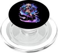 Anime Demon Girl Japanese Aesthetic Waifu Kawaii Otaku Art PopSockets PopGrip per MagSafe