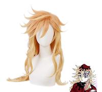 Anime Demon Slayer Kimetsu no Yaiba Douma Parrucca Lunga Costume Cosplay Resistente Al Calore Capelli Sintetici Uomini Donne Partito Gioco di Ruolo Parrucche