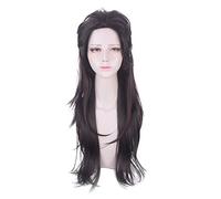 Anime Demon Slayer Kimetsu no Yaiba Kamado Tanjirou Parrucca lunga da donna Cosplay Costume Resistente al calore Parrucche sintetiche Parrucche da festa PL-624