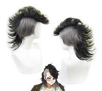Anime Demon Slayer Kimetsu No Yaiba Shinazugawa Sanemi Parrucca Cosplay Capelli di Halloween + Cappellino parrucca gratuito WB1492